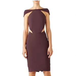 AQ/AQ Mulberry Aura Cutout Dress Size US 2 / UK 6